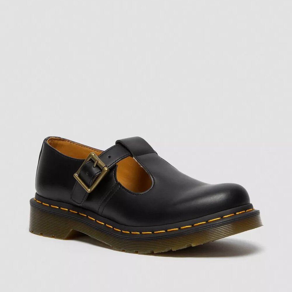 Polley Smooth Leather Mary Janes